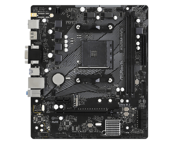 Carte mère asrock a520m-hvs amd a520 socket am4 micro atx