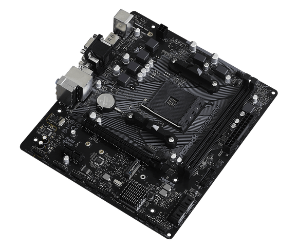 Carte mère Asrock B550M-HDV avec socket AM4 micro ATX AMD B550