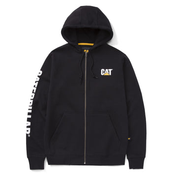 Sweat-shirt banner caterpillar black