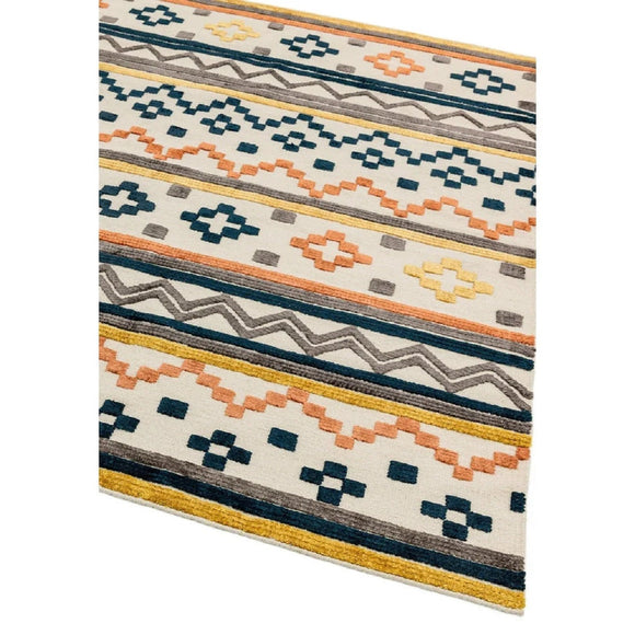 Tapis de salon en laine style berbère teo