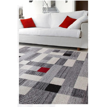Tapis de salon coton moderne saca