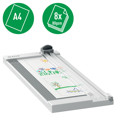 Massicot Leitz Precision Home A4, 8 feuilles
