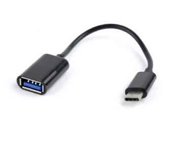 Gembird A-OTG-CMAF2-01 USB cable 0.2 m USB C USB A Black