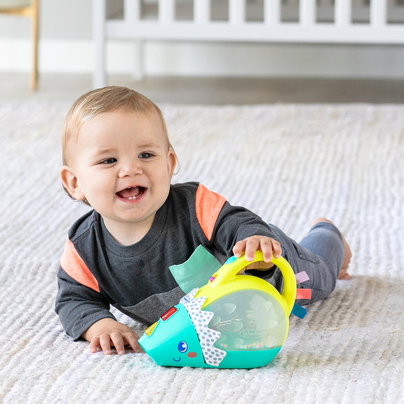Mini-aspirateur musical lumineux infantino push & pop