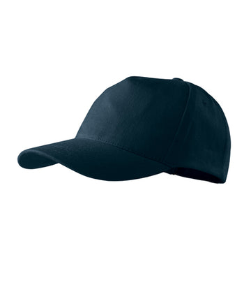 Casquette avec visière malfini 5p 307 unisexe bleu foncé 340 g/m²