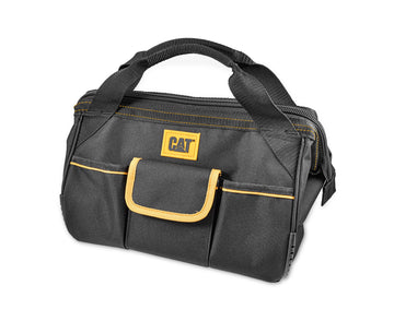 13" wide mouth tool bag caterpillar