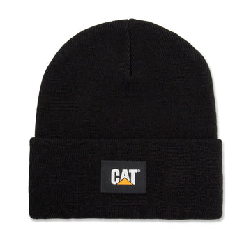 Bonnet label cuff caterpillar black