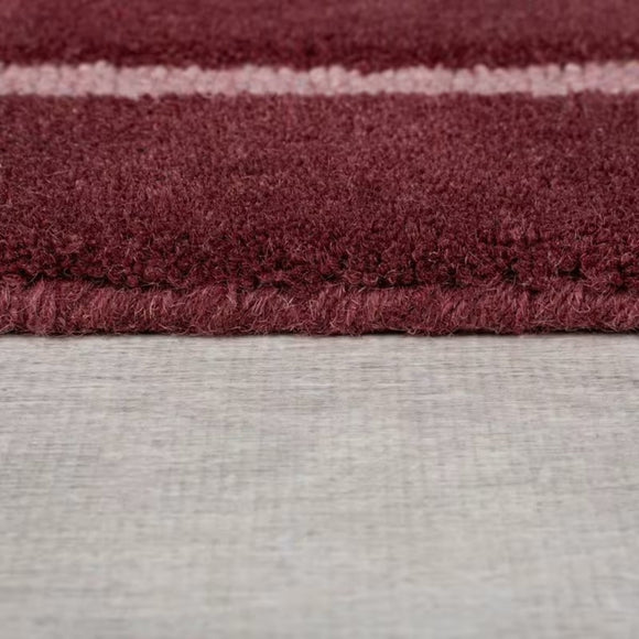 Tapis moderne pure laine choppy