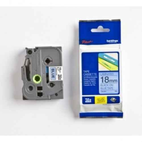 Brother TZe-541 (TZE541) Laminated Label Tape cassette Black on Blue 18mm, 8m