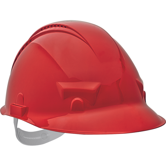 Casque palladio ventilé rouge