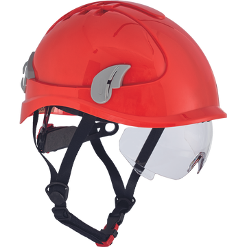 Casque alpinworker wr ventilé rouge
