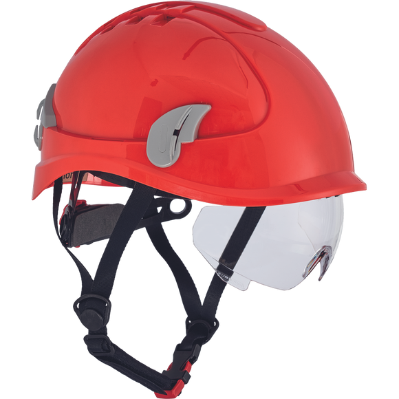 Casque alpinworker wr ventilé rouge