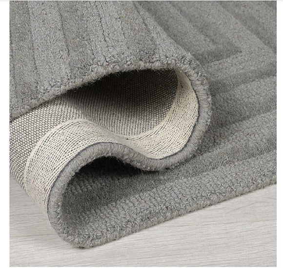 Tapis de salon design pure laine castela