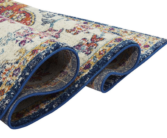 Tapis de salon design avon médaillon nv12