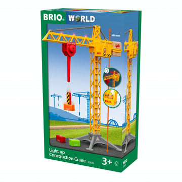 Grue de chantier brio avec éclairage 33835