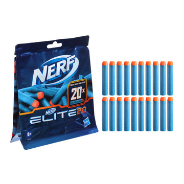Recharges nerf elite 2.0 20 pièces f0040eu4