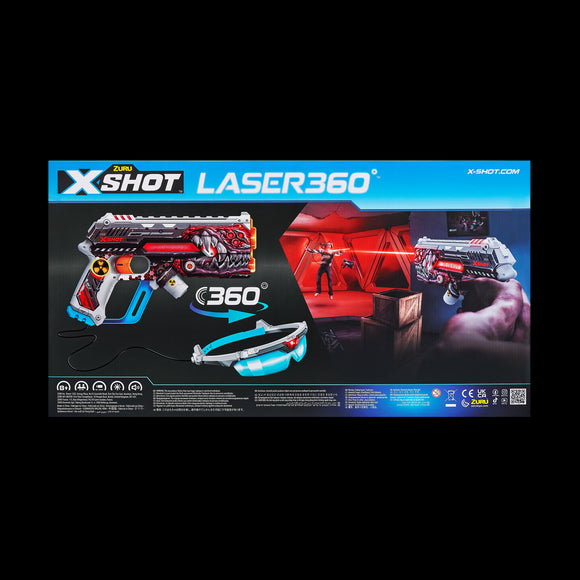 Pistolet jouet x-shot 2 pièces assortiment 36602