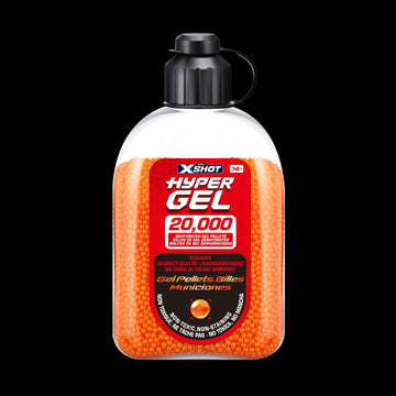 Recharge X-SHOT Hyper Gel, 20 000 gélules, assortiment, 36625
