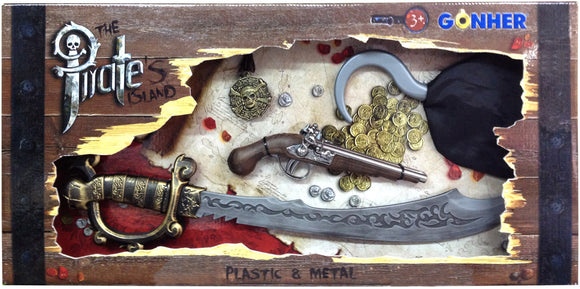 Ensemble de machettes de pirate gonher