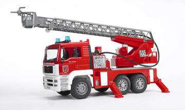 Camion de pompiers bruder avec échelle pivotante 02771