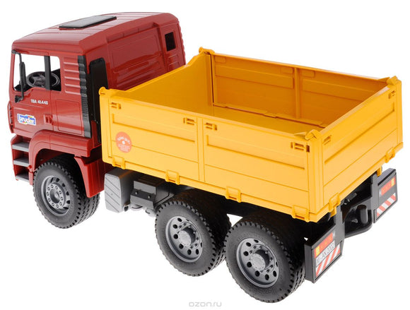 Camion-benne BRUDER MAN TGA et pelle Liebherr, 02751