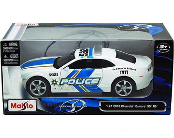 Voiture moulée sous pression maisto chevrolet camaro ss rs police 2010 1:24 31208