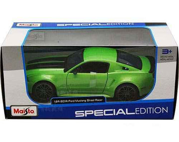 Model kompozytowy Ford Mustang Street Racer zielony 1/24