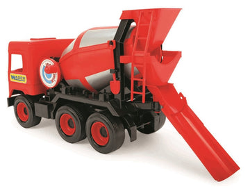 Bétonnière rouge 38 cm Middle Truck dans une boîte