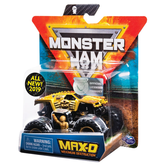 Camion monster jam 1:64 pack individuel assortiment 6044941