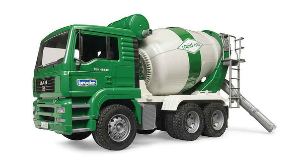 Camion malaxeur à béton BRUDER MAN TGA 1:16, mélange rapide, 02739