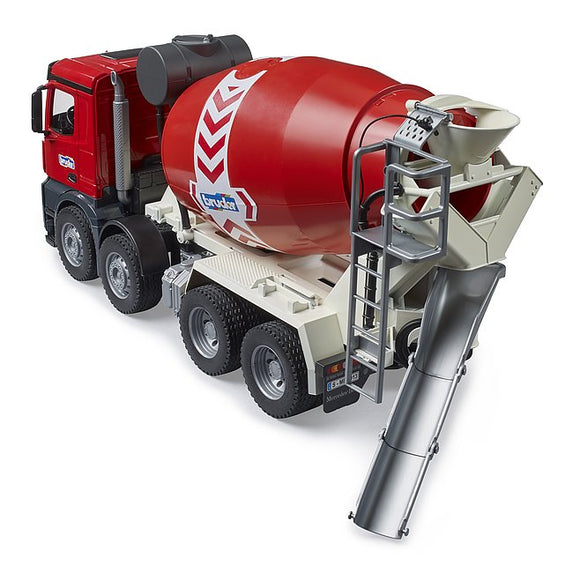 Camion malaxeur à béton BRUDER 1:16 MB Arocs, 03655