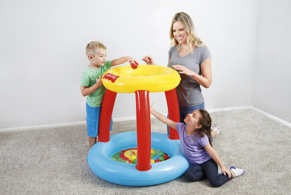 Piscine à balles bestway animal friends 89 cm x 89 cm x 84 cm 93541