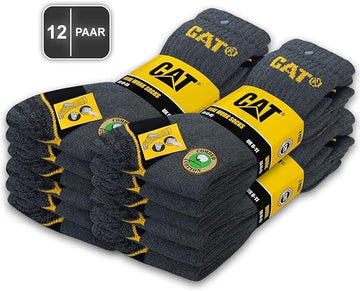 Real work socks gris lot de 3 paires