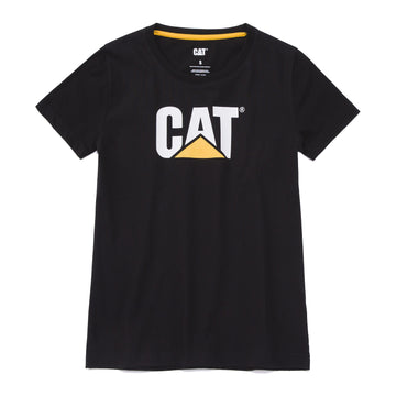 Women's tm logo tee black