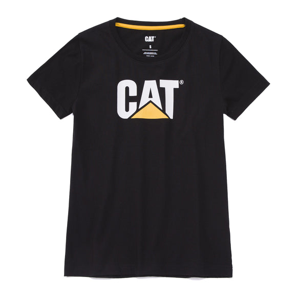 Women's tm logo tee black