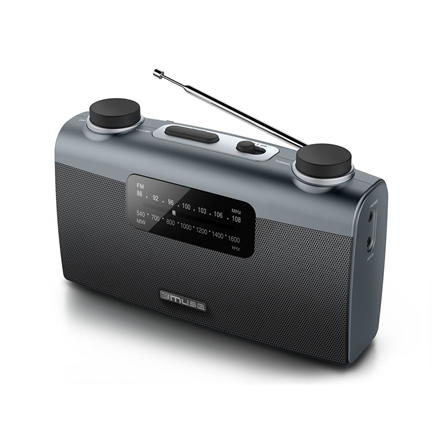 Muse  radio portable  m-058r  entrée aux  noir