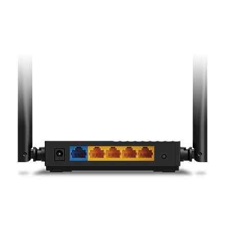 Routeur Wi-Fi double bande AC1200 VITESSE : 400 Mbit/s à 2,4 GHz + 867 Mbit/s à 5 GHz CARACTÉRISTIQUES : 4 antennes, 1 port WAN Gigabit + 4 ports LAN Gigabit CARACTÉRISTIQUES : Application Tether, WPA3, mode point d'accès, prise en charge IPv6, IPTV, Beam