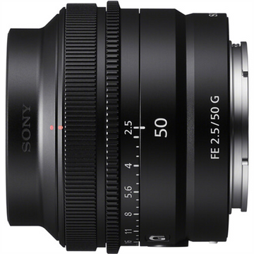 Objectif Sony FE 50 mm f/2,5 G