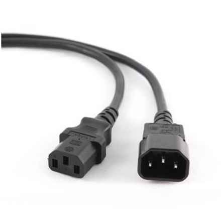 Câble d'alimentation Gembird PC-189 Coupleur C14 noir