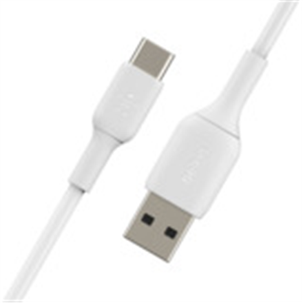 Câble usb-c vers usb-a en pvc 15 cm blanc