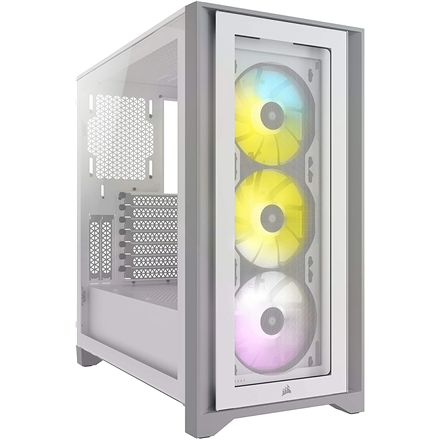 Boîtier intermédiaire en verre trempé corsair icue 4000x - clicktofournisseur.com