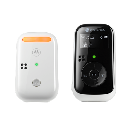 Motorola  babyphone audio  pip11  écran lcd rétroéclairé ; écran lcd rétroéclairé ; veilleuse ; surveillance de la température ambiante ; température réglable en °c et °f ; conversation bidirectionnelle ; unité parentale rechargeable ; technologie sans