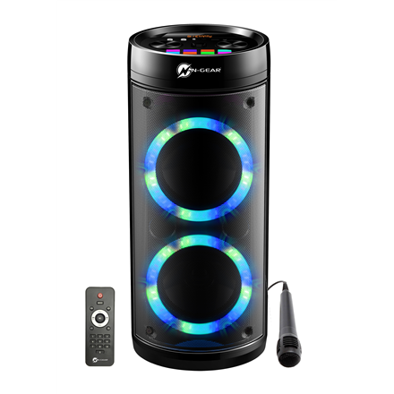 Enceinte n-gear party let's go party 26r/ bt/ 600 w/ 1 micro