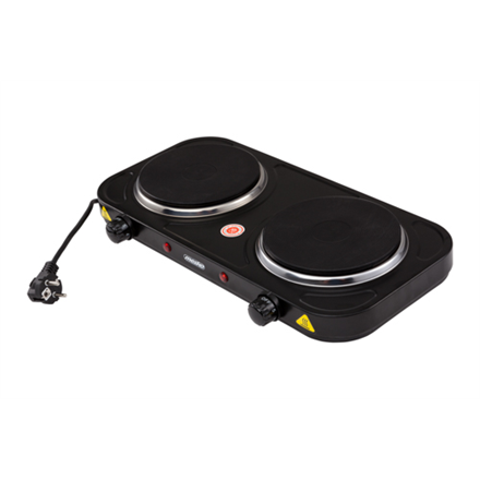 Mesko  cuisinière électrique  ms 6509  nombre de brûleurs/zones de cuisson : 2  noir  électrique