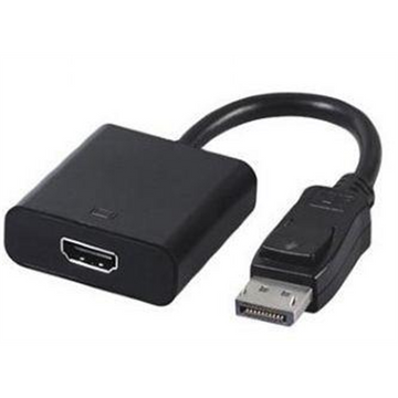 Adaptateur de câble vidéo gembird a-dpm-hdmif-002 01 m displayport hdmi type a standard noir