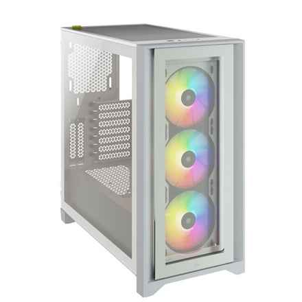 Boîtier intermédiaire en verre trempé corsair icue 4000x - clicktofournisseur.com