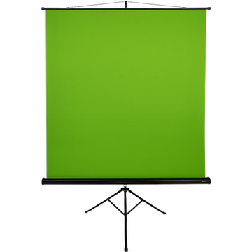 AROZZI Green Screen/ zelené plátno pro fotografy a streamery/ mobilní trojnožka 90" (228 cm)/ 157 x 157 cm/ case černý