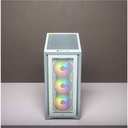 Boîtier intermédiaire en verre trempé corsair icue 4000x - clicktofournisseur.com