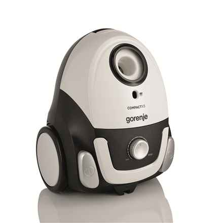 Gorenje | Aspirateur | VCEA11CXWII | Avec sac | Puissance 750 W | Capacité poussière 2 L | Blanc
