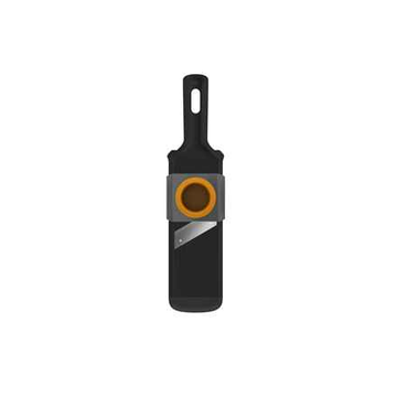 Trancheuse manuelle Fiskars 1014416, noire, acier inoxydable